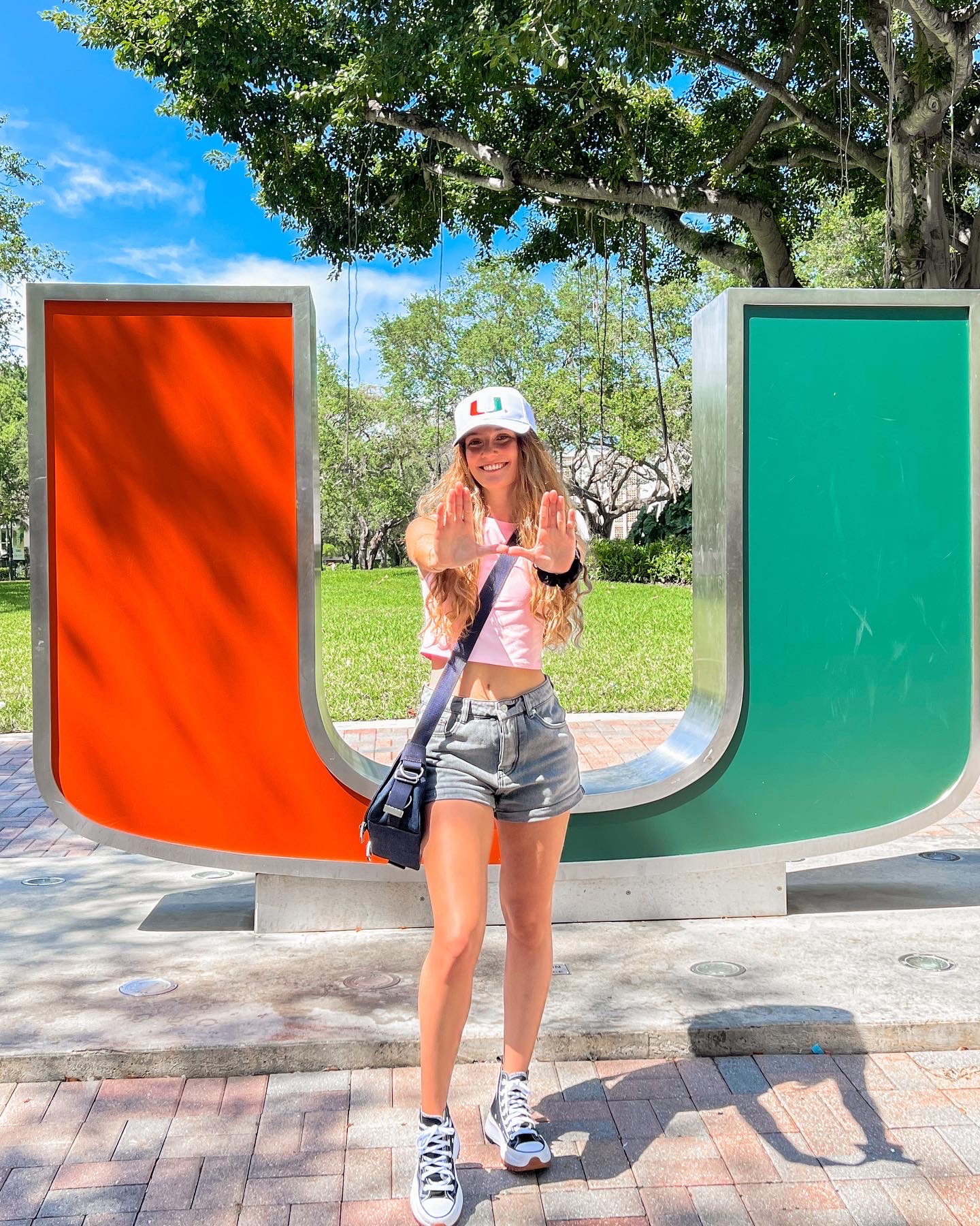 Valentina Scheerle en la Universidad de Miami